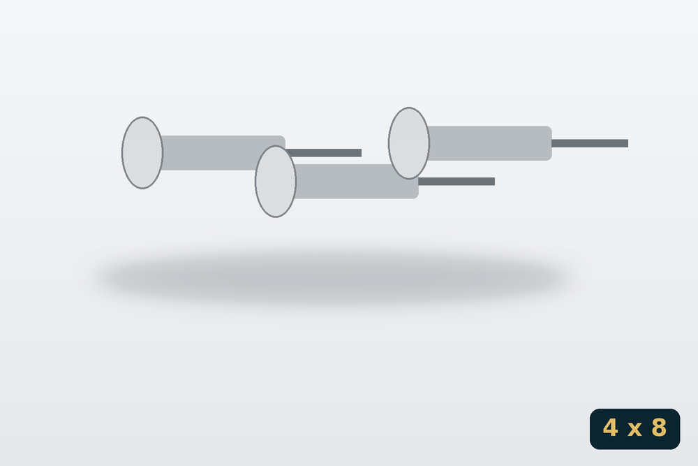 Pop szegecs 4 x 8 mm (500 db/doboz)